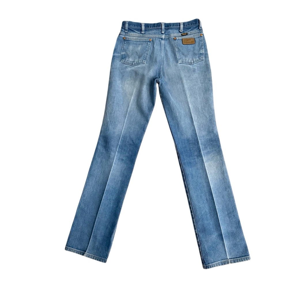 Vintage 1990s Wrangler Slim Fit Cowboy Cut Jeans 936DEN Tag 34 X 36 / Mexico